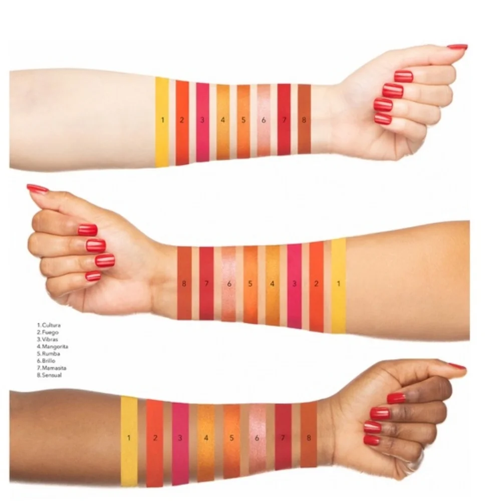 Artist Couture Caliente Hot + Spicy Summer Eye Shadow Pressed Pigment Palette